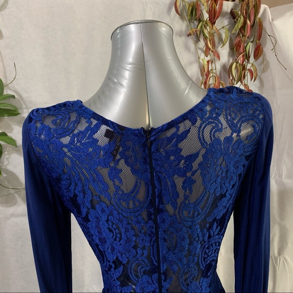 🌀 Blue Bohemian Chic Romper - Picture 4 of 9